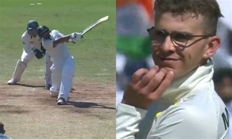 Watch Mohammed Shami Hit Todd Murphy For 3 Big Sixes Ind Vs Aus 1st