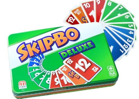 Mattel Games Skip Bo Deluxe Version In A Tin Interactive Game Play