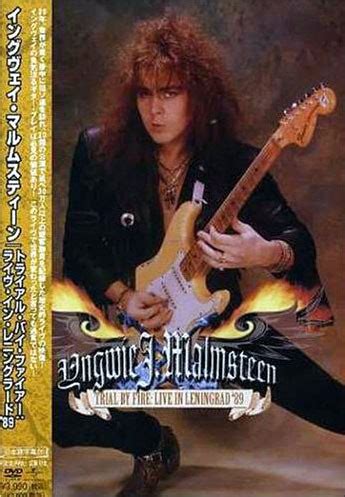 Yngwie J Malmsteen Trial By Fire Live In Leningrad 89 2006 DVD