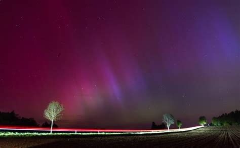 Polarlichter In Bildern So Bunt War Der Himmel Ber Deutschland Noz