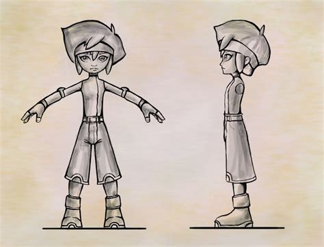 Main Character Modelsheet By Whiteleyth On Deviantart