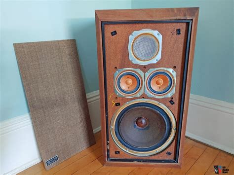 Pair Of Vintage Klh Model Five Classic Audiophile Speakers Photo