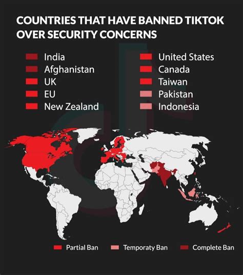 Countries That Banned Tiktok Gag