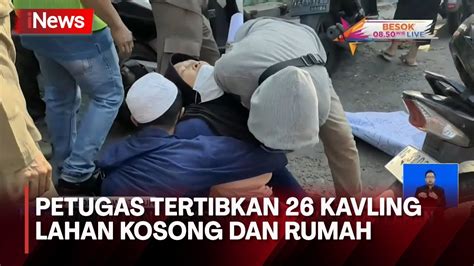 Eksekusi Lahan Di Kediri Berlangsung Ricuh Petugas Tertibkan Aset