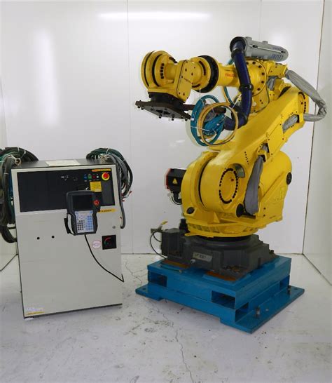 Fanuc R 2000ib 210f Six Axis Robot R30ia Control I Pendant 210kg Only 203 Hrs Ebay