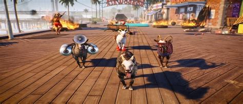 Goat Simulator 3 Pc Review A Solid Sequel That Lets You And Your Friends Be As Baaaaad As