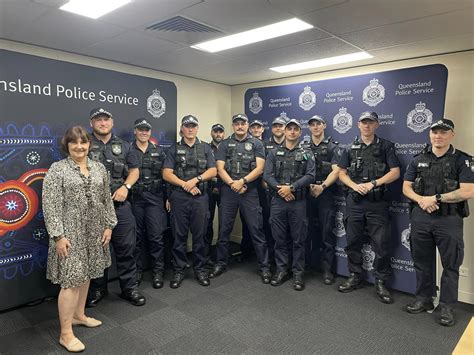 First Year Constables Welcomed To The Mackay Whitsunday District