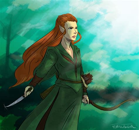 The Hobbit Tauriel By Abyssriot On Deviantart