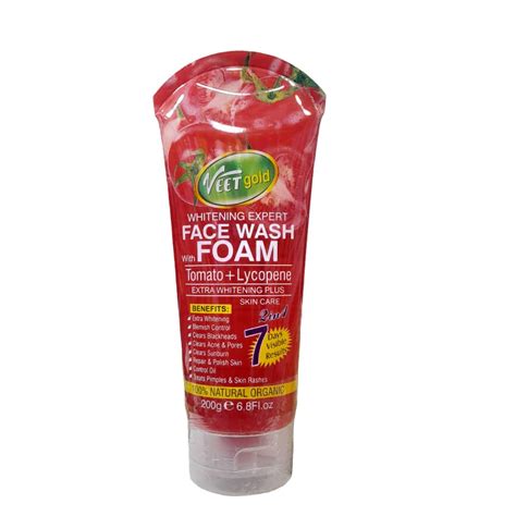 Veet Gold Face Wash Foam Ml Tomato Makkos Gh