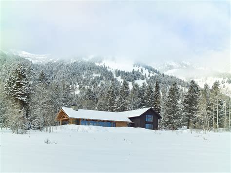 Gallery Of Snake River Cabin Mclean Quinlan 7