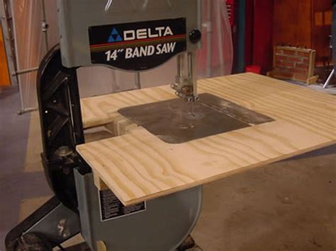 How To Make A Band Saw Auxiliary Table Bandsaw Woodworking Bandsaw