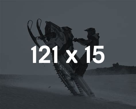 Snowmobile Tracks by Sizes | Composit