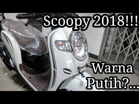 Detail Facelift Scoopy Cuma Ganti Warna Youtube