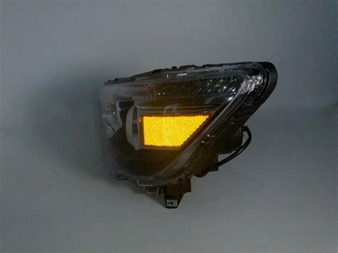 MITSUBISHI OUTLANDER HEADLIGHT LEFT DRIVER HALOGEN 2012 2013 2014 2015