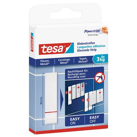 Languettes adhésives Powerstrips tesa