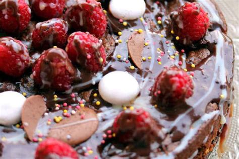 Recette De G Teau Aux Deux Chocolat Et Framboises Fra Ches