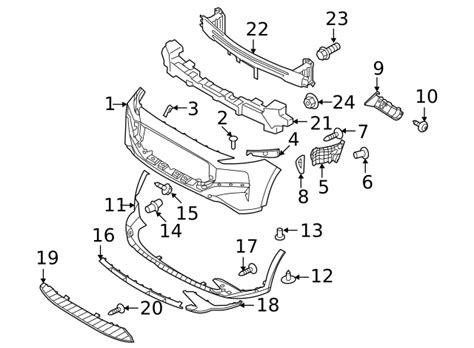 Genuine Skid Plate For 2021 2023 Hyundai Santa Fe Part 86577 S2500