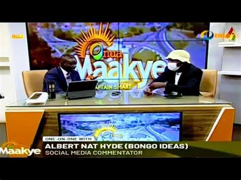 Captain Smart Shocking Encounter With Bongo Ideas Live On Onua Maakye