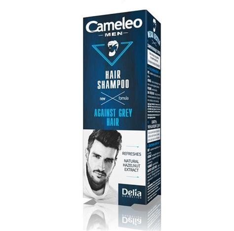 DELIA COSMETICS CAMELEO MEN Szampon dla mężczyzn redukujący siwiznę 150