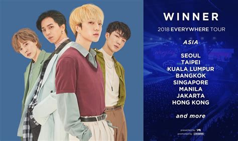 411 ประกาศเป็นผู้จัดงานคอนเสิร์ต Winner 2018 Everywhere Tour ในประเทศไทย