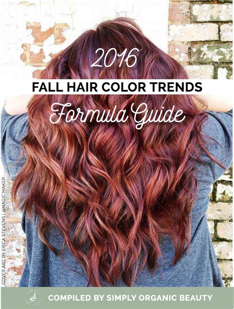 Ultimate Fall Winter Hair Color Trends Guide Simply Organics