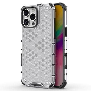 Iphone Pro Honeycomb Armored Hybrid Case Grey