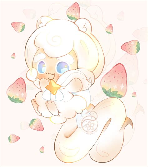 Cream Ferret Cookie Cookie Run And 1 More Drawn By Hiikairu Danbooru