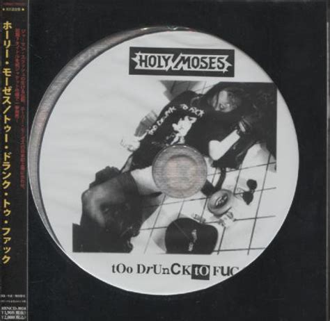 Holy Moses Too Drunk To Fuck CD Cardboard Sleeve Album Compilation More
