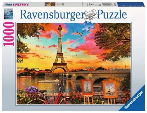 Ravensburger Ravensburger Puslespill The Seine 1000 BRAOGBILLIG