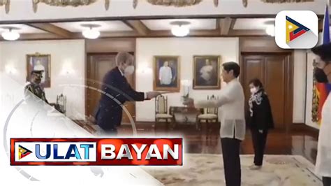 Mga Ambassdor Ng Iba T Ibang Bansa Nag Courtesy Call Kay Pangulong