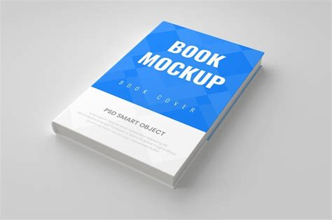 Premium Psd Realistic Hard 3d Book Cover Mockup