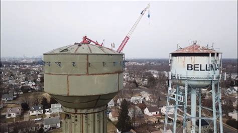 New Water Tower Bellmawr Nj Updated Progress Youtube