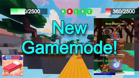 The New Domination Gamemode Is Insane Roblox Bedwars Youtube