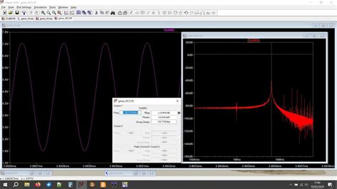 Rf Radioelec Oscillateur Vco Paire Diff Rentielle Ltspice