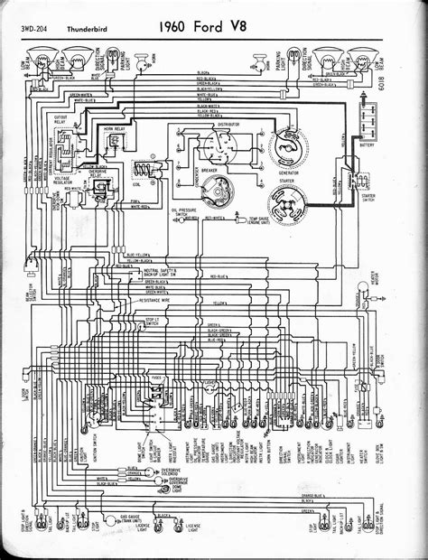 1960 Ford Thunderbird Wiring Diagram