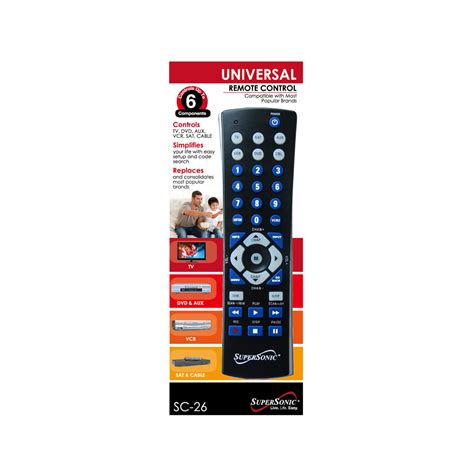 Universal Remote Control – Supersonic Inc