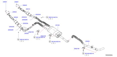 Nissan 300zx Exhaust Muffler 20100 Ez31c Genuine Nissan Part