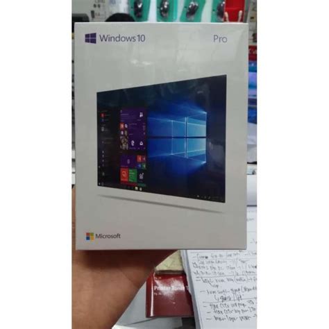 Jual Microsoft Windows 10 Pro FPP ORIGINAL FULL BOX Di Seller Jixy