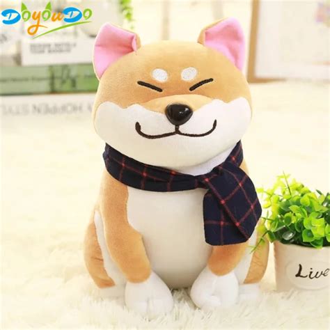 Shiba Inu Dog Doll Toy Japanese Doge Dog Toy Soft Plush Cute Cosplay