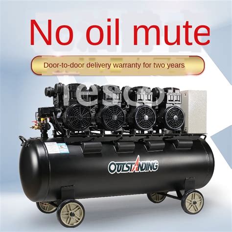 Silent Air Pump Large Oil Free Air Pump Industrial Air Compressor Pump