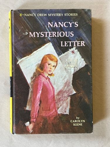 Vintage Nancy Drew 8 Nancys Mysterious Letter 1978 Printing