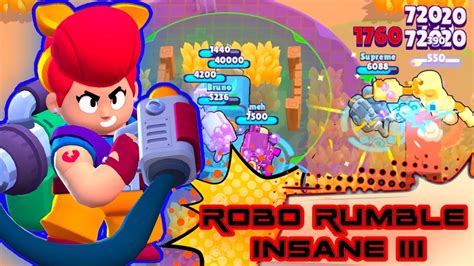 Brawl Stars Pam And 8 Bit Robo Rumble Gameplay Robo Rumble Insane III