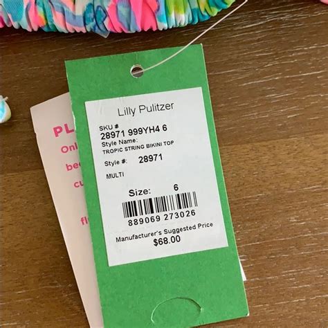 Lilly Pulitzer Swim Nwt Lilly Pulitzer Tropic Bikini Top Poshmark