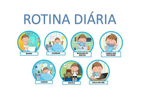 Rotina Diária Para Imprimir BRAINCP