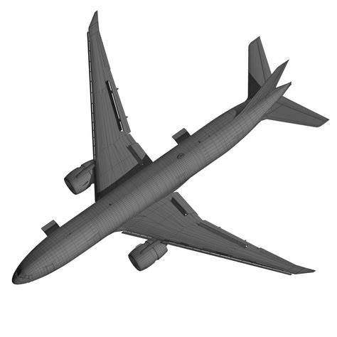 Boeing 777 200lr Emirates 3d Model Animated Rigged Cgtrader