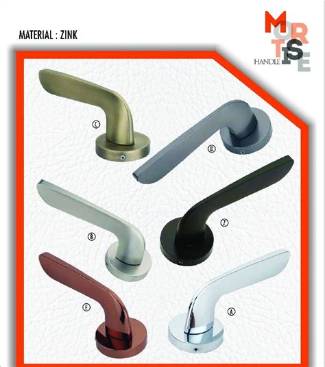 M 1016 Zink Rose Mortise Door Handles Feature Durable Fine Finished Perfect Strength Rust