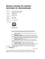 Automatizada 10 Sueldos Y Salarios Docx Revisar Entrega De Examen