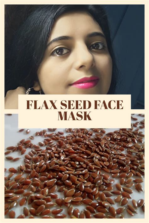 Flax Seed Face Mask Chia Seed Face Mask Gel Face Mask Skin Care Face