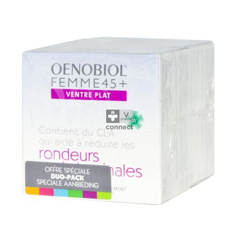 Oenobiol Femme 45 Ventre Plat Duopack 2 X 30 Comprimes