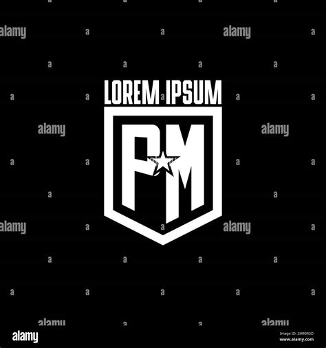 Pm Logo Black And White Stock Photos And Images Alamy